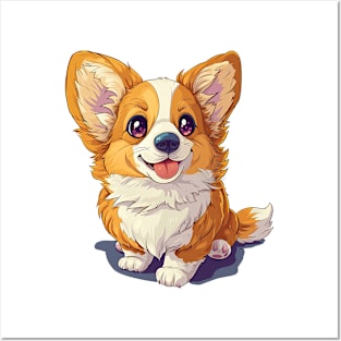 corgi Posters and Art